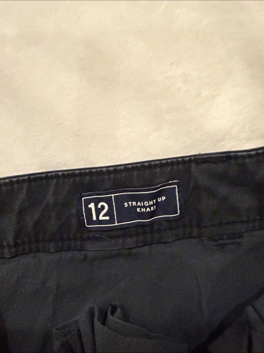 GAP Black Waistband Casual Pants - Picture 3 of 5